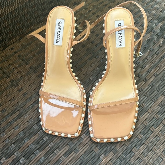 Steve Madden Shoes - Steve Madden ZELLE CAMEL MULI Heels